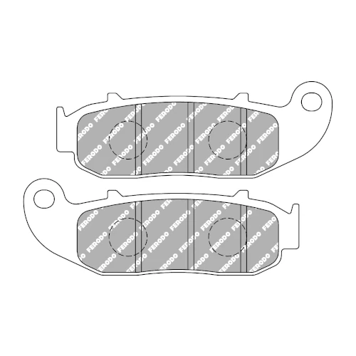 Couple of Road Eco Friction EF brake pads | Ferodo | front