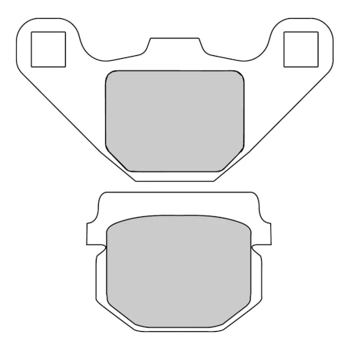 Couple of Road Platinum P brake pads | Ferodo | rear