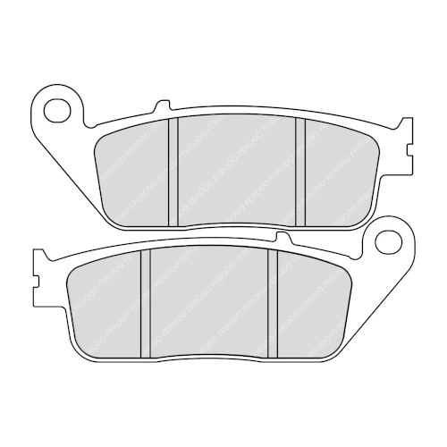 Couple of Road Racing Sintered XRAC brake pads | Ferodo | front