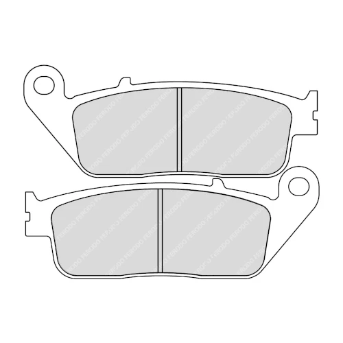 Couple of Road Sintered ST brake pads | Ferodo | front