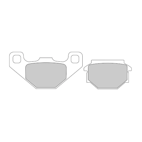 Couple of Road Sintered ST brake pads | Ferodo | rear