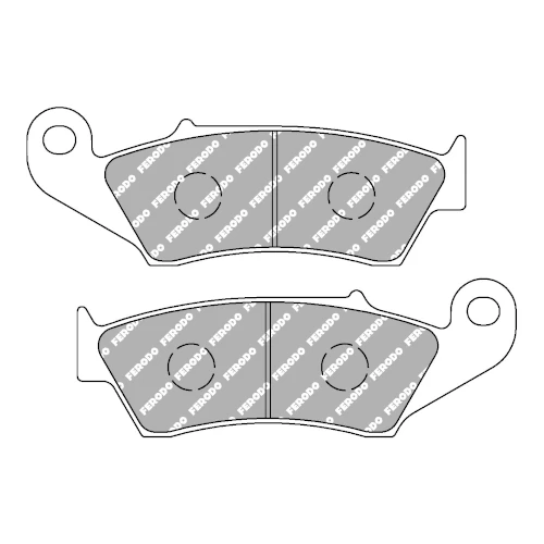 Couple of Road Platinum P brake pads | Ferodo | front