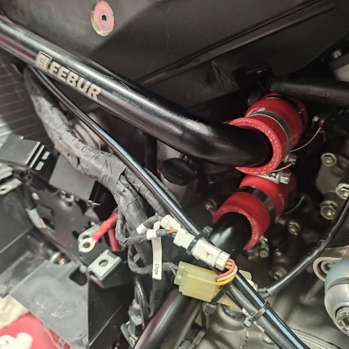 Additional water oil cooler | it does not fit thermostatic valve | Febur