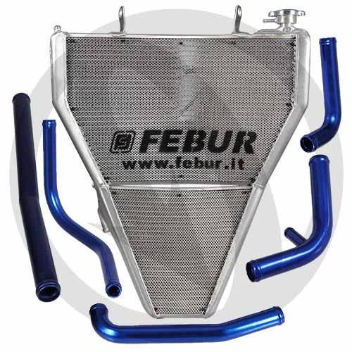 Radiatore completo acqua racing | Febur