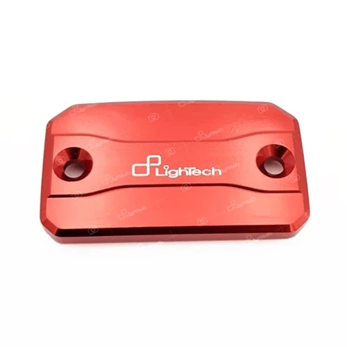 Red cover of front brake oil reservoir | Lightech