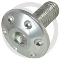 FOR bolt - silver ergal 7075 T6 - M5 x 15 | Lightech