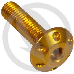 FOR bolt - gold ergal 7075 - M5 x 20 | Lightech