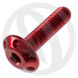 FOR bolt - red ergal 7075 T6 - M5 x 20 | Lightech