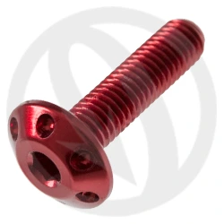 Vite FOR ergal 7075 T6 rosso - M5 x 20 | Lightech