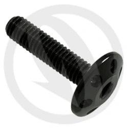 FOR bolt - black ergal 7075 - M6 x 25 | Lightech