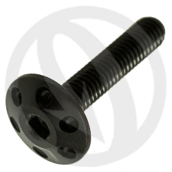 FOR bolt - black ergal 7075 T6 - M6 x 30 | Lightech