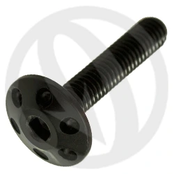 FOR bolt - black ergal 7075 - M6 x 30 | Lightech