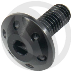 FOR bolt - black ergal 7075 - M8 x 20 | Lightech
