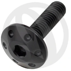 FOR bolt - black ergal 7075 T6 - M8 x 30 | Lightech