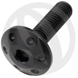 FOR bolt - black ergal 7075 - M8 x 30 | Lightech