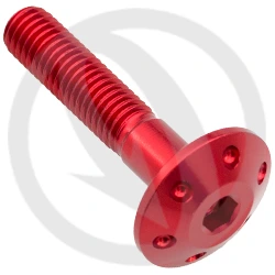 FOR bolt - red ergal 7075 T6 - M8 x 40 | Lightech
