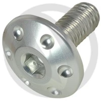 FOR bolt - silver ergal 7075 - M8 x 45 | Lightech