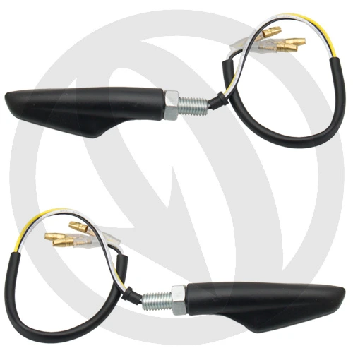 Couple of MonsterEye2 black led turn signals | Lightech