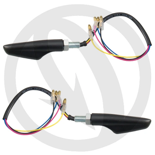 Couple of MonsterEye3 black led turn signals | Lightech