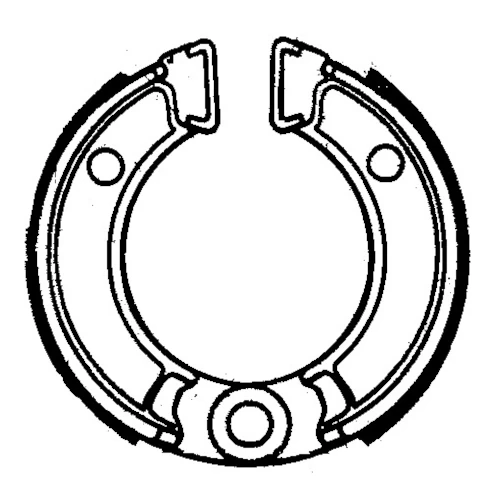 Couple of Organic Standard brake shoes | Ferodo | front