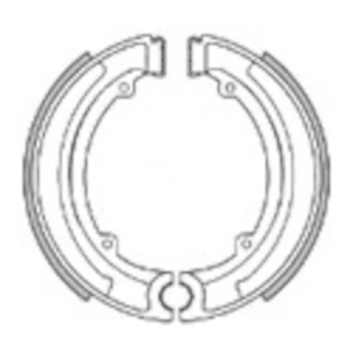 Couple of Organic Standard brake shoes | Ferodo | front