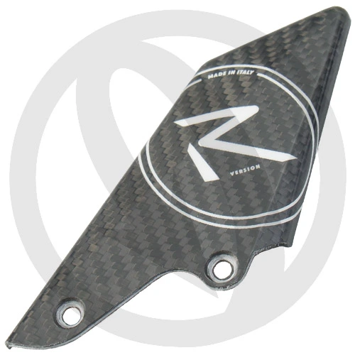 Spare right carbon White R heel guard | Lightech