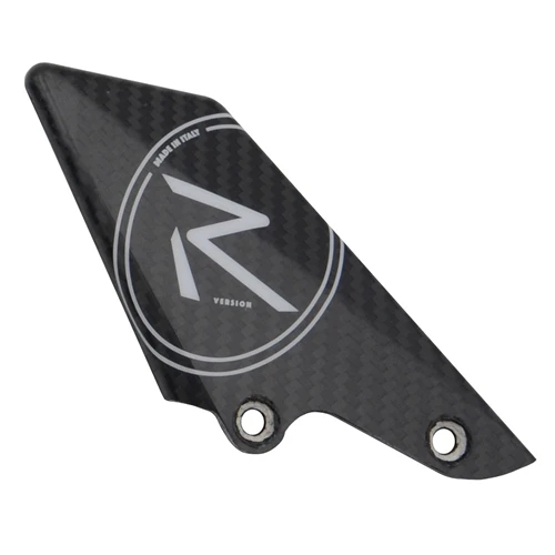 Spare left carbon White R heel guard | Lightech