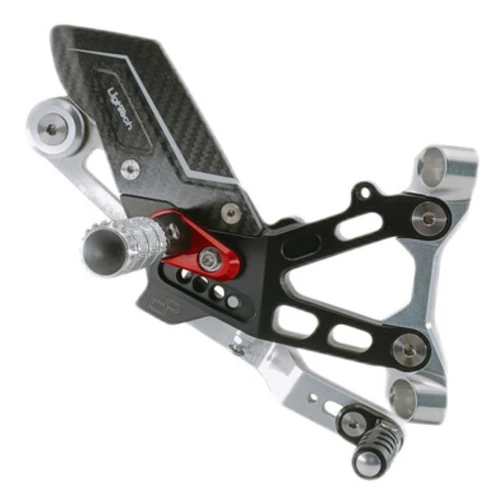 Couple of R version adjustable rearsets and double gear | Lightech