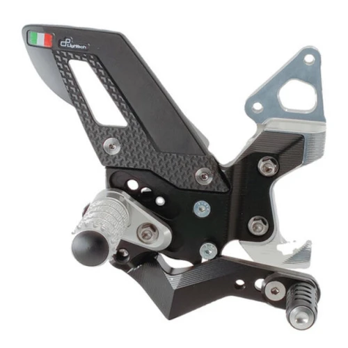 Couple of adjustable rearsets with fixed footpeg and standard gear | Lightech