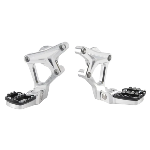 Couple of black pliable footpegs | Lightech