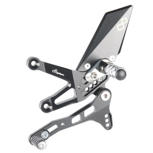 Couple of adjustable rearsets with pliable footpeg and standard gear | Lightech