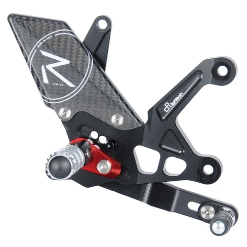 Couple of R version adjustable rearsets  and double gear | Lightech