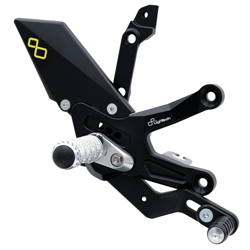 Couple of adjustable rearsets with fixed footpeg and standard gear | Lightech