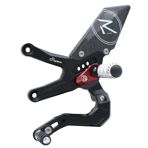 Couple of R version adjustable rearsets with reversed gear | Lightech