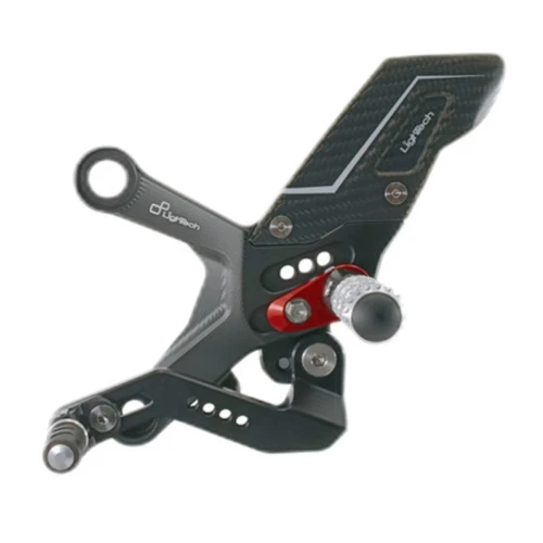 Couple of R version adjustable rearsets  and double gear | Lightech