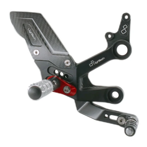 Couple of R version adjustable rearsets  and double gear | Lightech