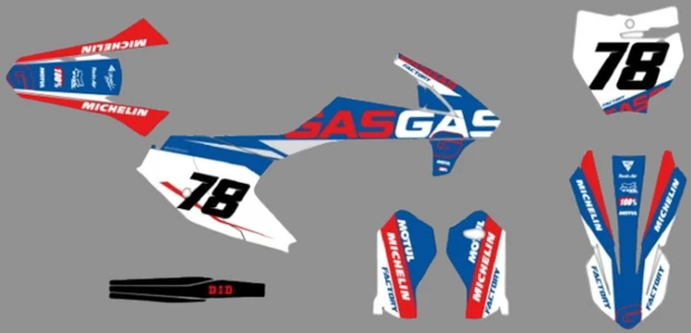 Kit adesivi Gas Gas MC 3