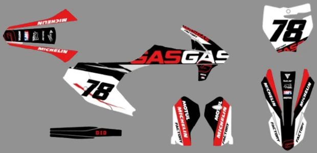 Kit adesivi Gas Gas MC 4
