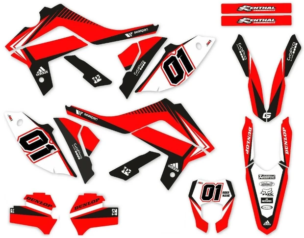 Kit adesivi Gas Gas EM 6
