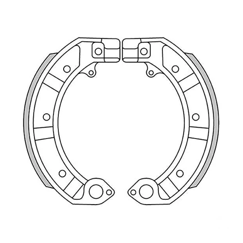 Couple of Standard brake shoes | Newfren | rear