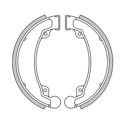 Couple of Standard brake shoes | Newfren | rear