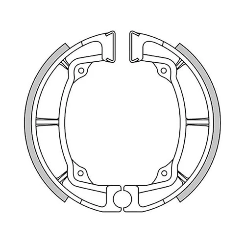 Couple of Standard brake shoes | Newfren | rear