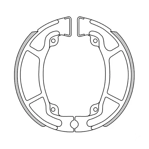 Couple of Pro Race brake shoes | Newfren | rear