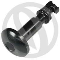GR quick release screw - black ergal 7075 T6 - L 11 | Lightech