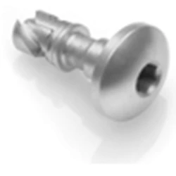 GR quick release screw - silver ergal 7075 T6 - L 12 | Lightech