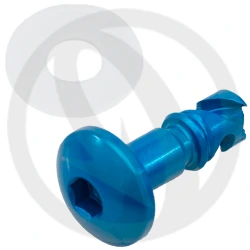 GR quick release screw - cobalt ergal 7075 T6 - L 16 | Lightech