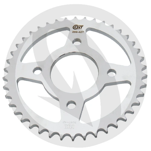 C rear sprocket - 50 teeth - pitch 428 | CHT | stock pitch