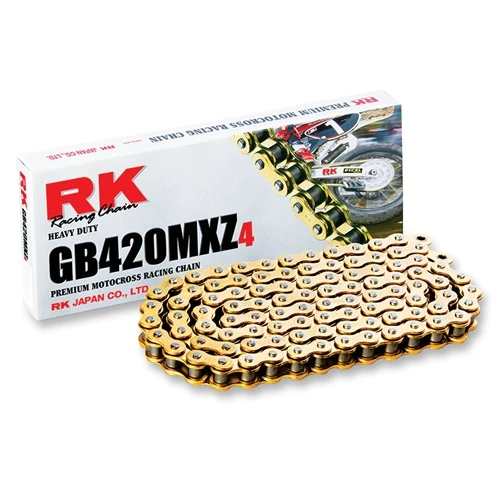 Catena GB420MXZ4 112 maglie oro - passo 420 | RK | passo di serie