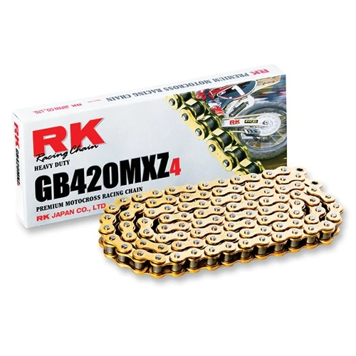 GB420MXZ4 gold chain - 140 links - pitch 420 | RK | stock pitch