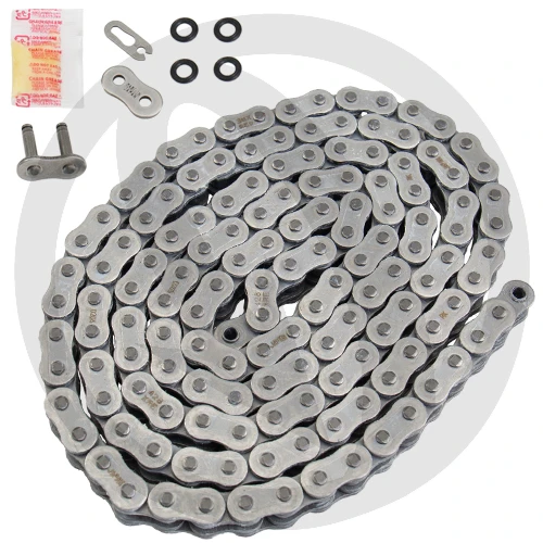 428XRE gray chain - 142 links - pitch 428 | RK | stock pitch